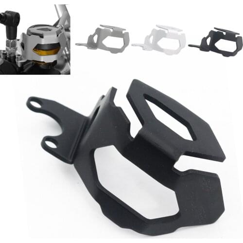Motorcycle Aluminum Front Brake Fluid Reservoir Guard Cover For BMW F800GS 2013 2014 2015 2016 2017