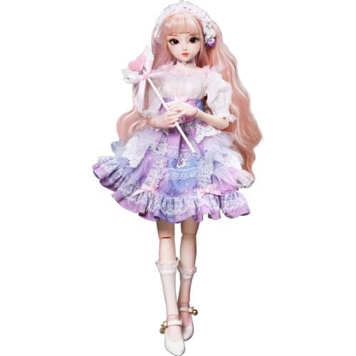 Fortune Days Diary Queen 1/4 BJD joint body Teresa with makeup including clothes shoes hair exquisite gift box toy,SD