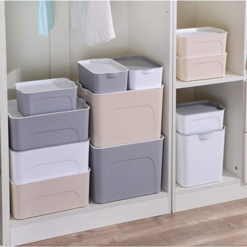 Creative Clothes Storage Boxes Thicken Plastic Practical Storage Containers Toys Snack Organizer Closet Organizer Underwear Box