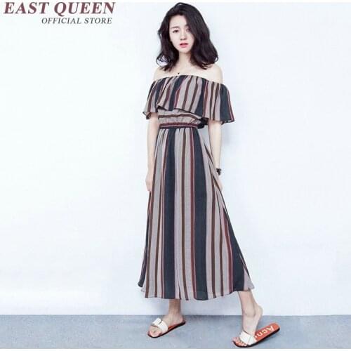 Dresses summer 2018 women hippie boho clothing chic dress beach fashion hippie chic female summer 2018 dress women KK1286