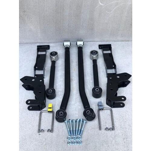 LR Jimny Front 5 Link Kit for JB23 33 43 Design installed without drilling