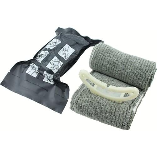 Israeli Bandage Trauma Kit Emergency Compression Bandage Tourniquet Medical Dressing Sterile Roll Bandage Trauma First Aid Hot