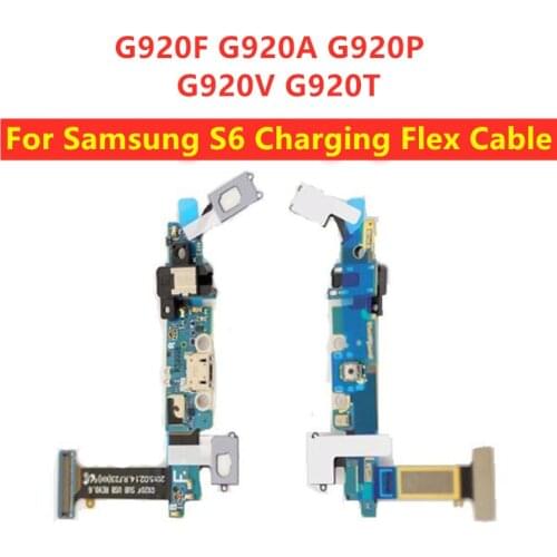 Micro USB Charger Flex Cable For Samsung S6 G920 G920T G920A G920P G920V G920F Dock Connector USB Charging Port Flex cable