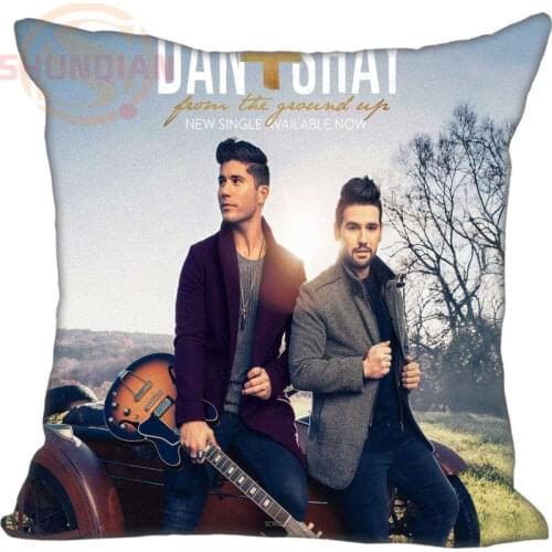 New Dan and Shay Pillowcase Wedding Decorative Pillow Case Customize Gift For Pillow Cover 35X35cm,40X40cm(One Sides)