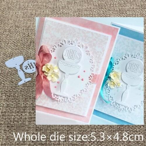 New Design Craft Metal Cutting Dies cut die Polish IHS circle cup Scrapbooking Album Paper DIY Card Craft Embossing Die Cuts