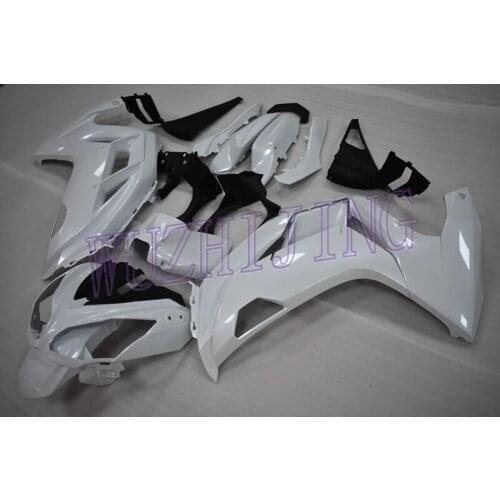 Fairings ER6F 2013 Motorcycle Fairing NINJA 650R 2014 White Plastic Fairings for Kawasaki ER-6F 2012 - 2016