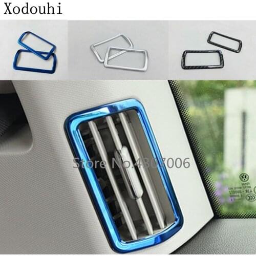Car Vent Front Air Outlet Condition Conditioning Panel Control Trim Frame For VW Volkswagen Teramont Atlas 2017 2018 2019 2020
