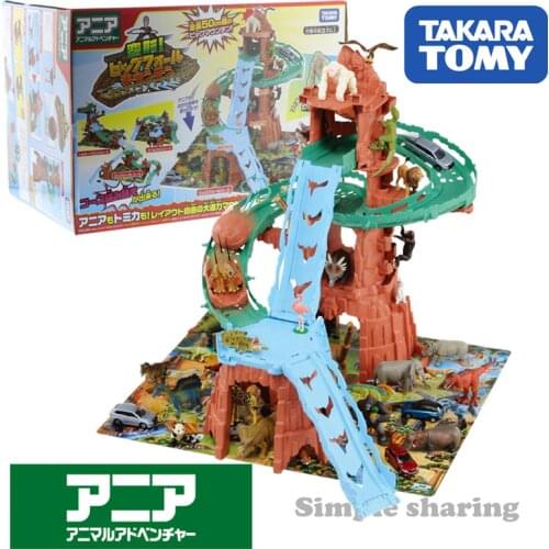 TAKARA TOMY Ania Transformation! Big Fall Mountain Animals Dinosaur