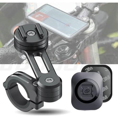 Universal Motorcycle Bike Mobile Phone Holder Bicycle Moto Connect Quick Mount Stand Mountain Bike Handlebar Bracket for Harley