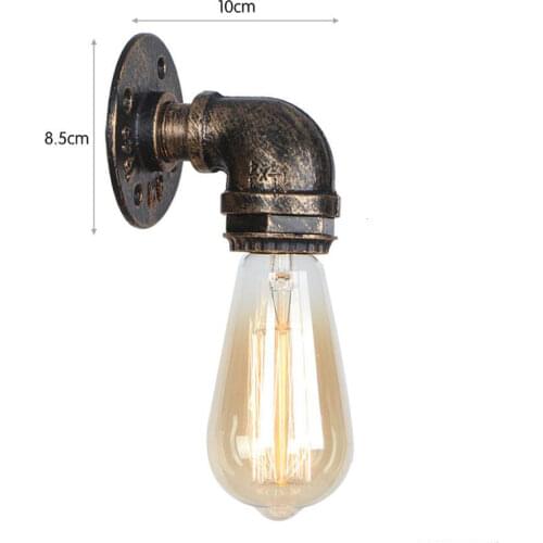 European and American retro industrial style water pipe wall lamp bar restaurant cafe basement nostalgic decorative wall lamp