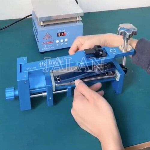 Smart phone back cover housing case separating machine battery back cover adsorption frame separation repair replacement