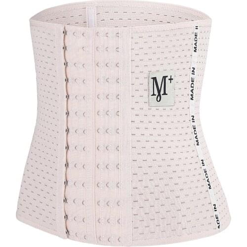Womens Waist Trainer for Weight Loss Latex Underbust Girdle Corset Cincher Shaper Wait Belt