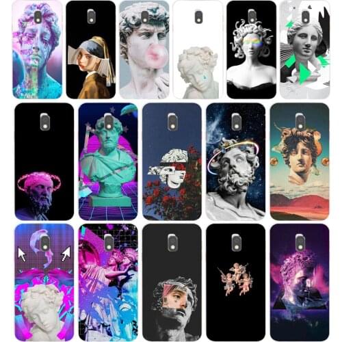 11AA Alternative statue art Popular Soft Silicone Tpu Cover phone Case for Samsung Galaxy J2 J4 Prime J6 Plus J7 2016 2017 case