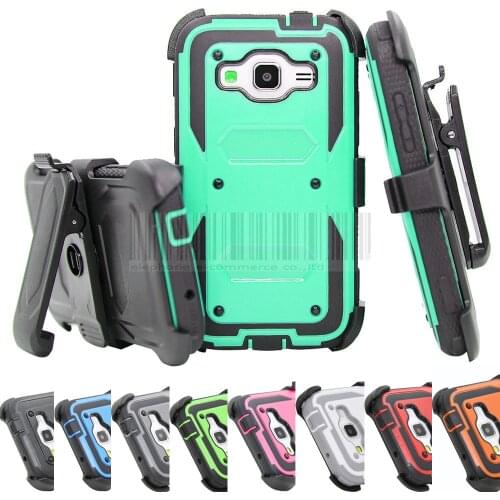 Armor Hybrid Hard Case Belt Clip Holster Cover For Samsung Galaxy Core Prime/J3 J7 2016 20/J1 A3 A5 2016/S6 S7 S8 Edge/On 5