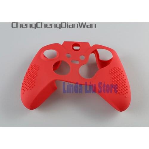 ChengChengDianWan Silicone Gel Rubber Case Skin Grip Cover For Xbox One XBOXONE Elite Controller Silicone Case