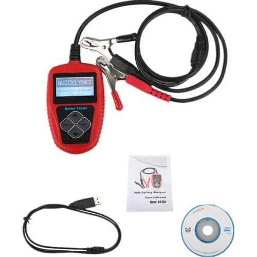 Acheheng BA101 12V Car Battery Tester 100-2000CCA Digital Analyzer tester auto battery load tester for Car/Boat/Motorcycle