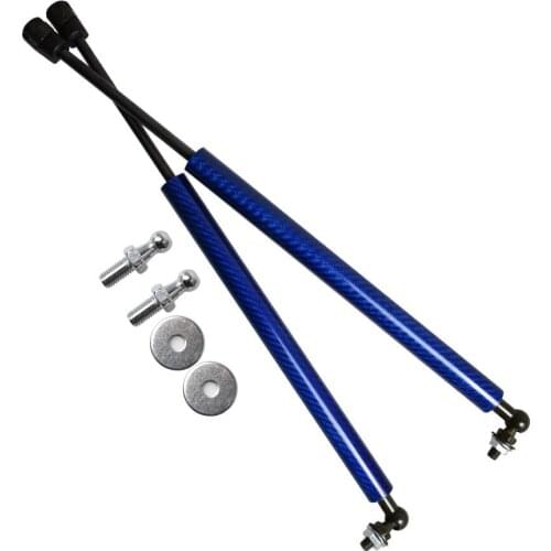 For 2015-2019 Skoda Octavia Carbon Fiber Gas Struts Car Styling Bonnet Front Hood Modify Lift Support gas springs Shock Damper