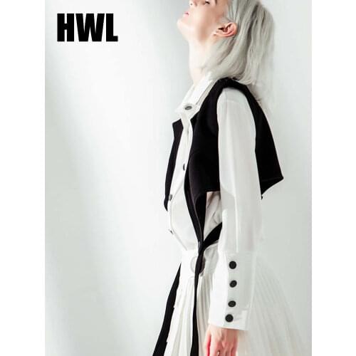 HWLZLTZHT Black Blouses