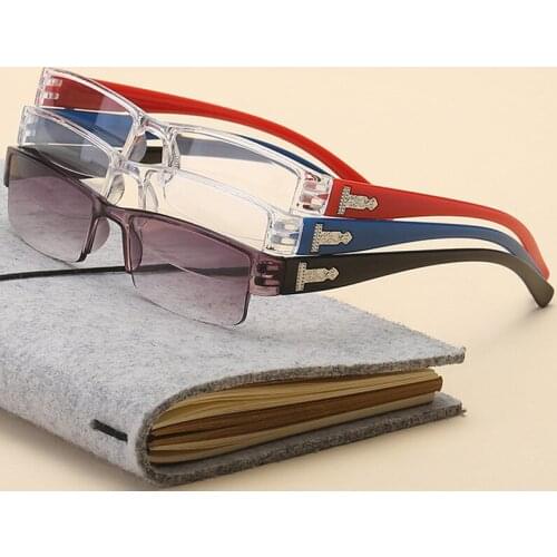 Square Reading Glasses Rimless Men Women Ultra-light Frameless Spectacles 1.0 1.5 2.0 2.5 Eyewear Accessories Reading Glasses