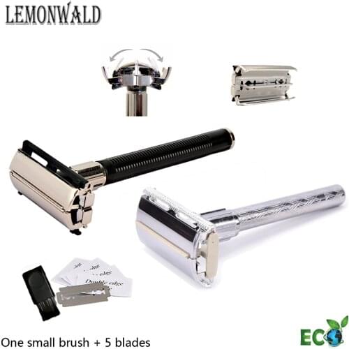 Lemonghua Feather Double-Edged Razor High Quality Safety Razor Present Men Razor Open Razor