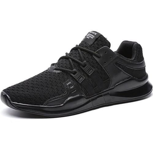 New Arrival Fashion Mesh Breathable Spring/Autumn Casual For Men Laces Plus Size 39-46 Lazy Male Shoes