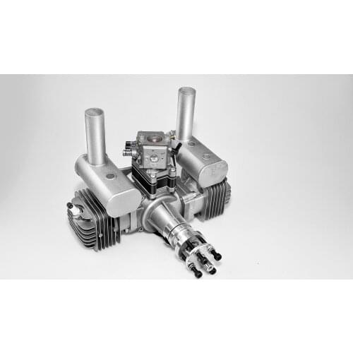 New RCGF 70cc Twin Cylinder Petrol/Gasoline Engine Dual Cylinder with Muffler/Igniton/Spark Plug for RC Model Airplane