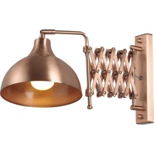 New Modern AVONNI HAP-9082-CPR Copper Plated Applique E27 Metal 22x45cm sconce