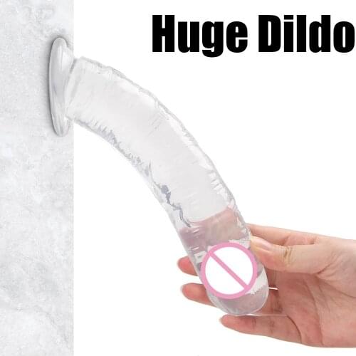 Huge Jelly Dildo Anal Plug for Women Realistic Penis With Suction Cup Erotic Butt Plug Sex Toys Big Penis Dick Dildos Adult