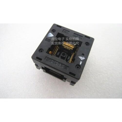 Opentop OTQ-64-0.5-05 LQFP64 QFP64 IC Burning seat Adapter testing seat Test Socket test bench in the stock 100% New&Original