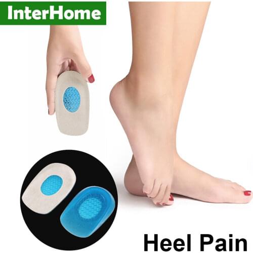 Treating Heel Disorders Silicone Pad Relieve Fatigue Treatment of Heels Spur pain Plantar Fasciitis Comfort Heel Cup Foot Care