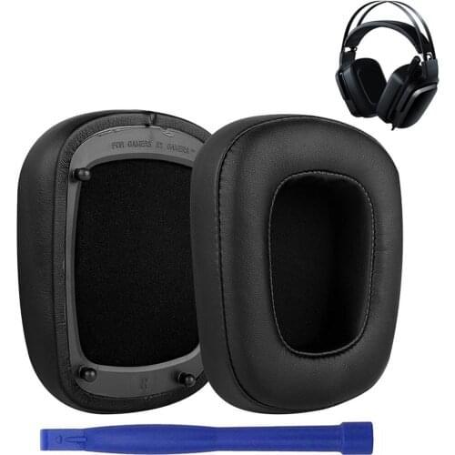 Replacement QuickFit Protein PU Ear Cushion Cups Cover Pads Earpads Repair Parts for Razer Tiamat 7.1 V2 Headsets Headphones