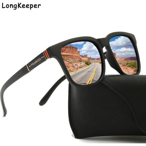 TR90 Polarized Sunglasses Men Women Driver Shades Male Vintage Sport Sun Glasses Trend Driving Fishing Eyewear UV400