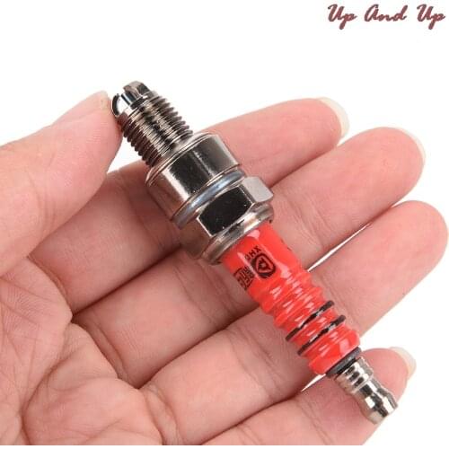 1pc High Performance 3 Electrode Spark Plug Rep C7HA C7HSA For Scooter GY6 50cc 150cc