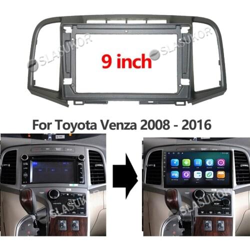 9 inch For Toyota Venza 2008 2009 2010 2011- 2016 Wires Board Control Stereo Panel Dash Installation Canbus Cable DVD Frame 2din