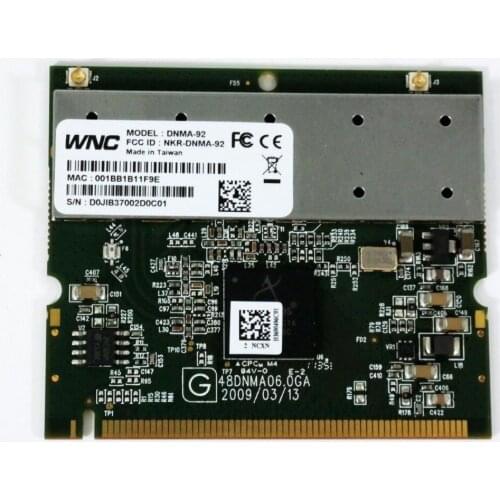 Adapter Card for Atheros AR9220 WNC DNMA-92 WiFi 2x2 Mini PCI Module Card 802.11n a/b/g Dual Band 300Mbps