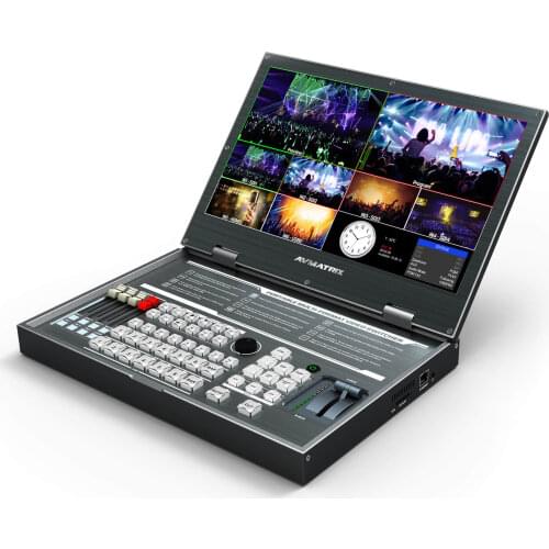 Avmatrix 6 Channel Multi-format Video Switcher Audio Mixer SDI DVI-I HDMI VGA USB PVS0615
