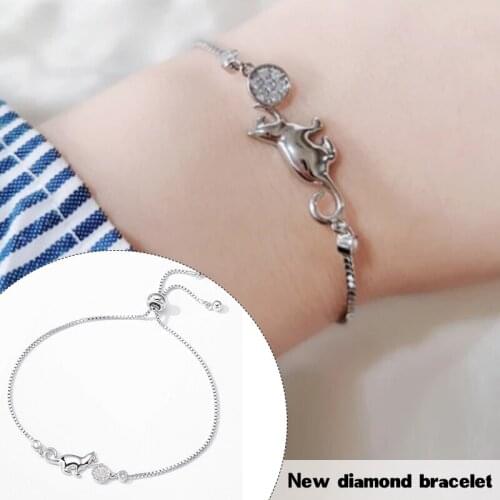 Bracelet Act For Cats Drawstring Design Adjustable Length Smooth Hand Chain for Women Girl TT@88
