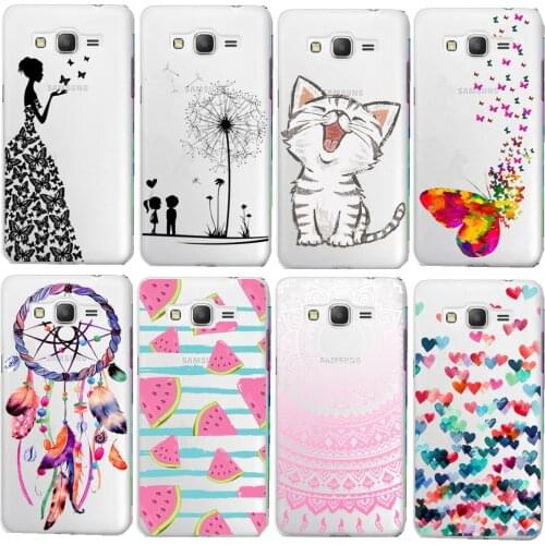 For Samsung Grand Prime G530 Case Cartoon Pattern Cover For Samsung Galaxy Grand Prime G530 G531F Hard PC Back Phone Coque Capa