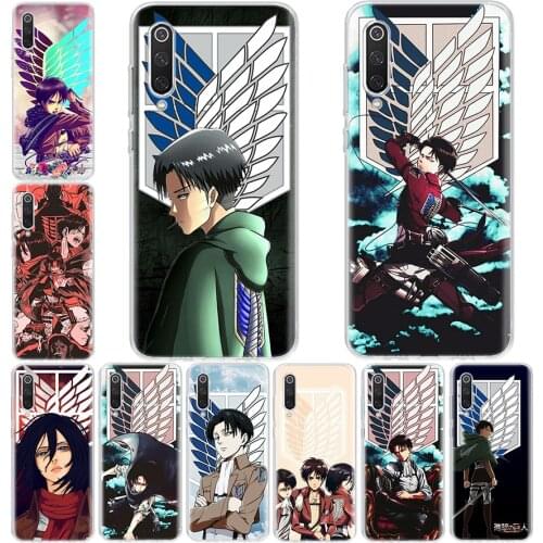 Anime Japanese attack on Titan Phone Case For Xiaomi Redmi Note 10 9S 8T 9 8 7 6 5 Pro S2 9C 9A 8A 7A 6A 5A K30 K20 Cover