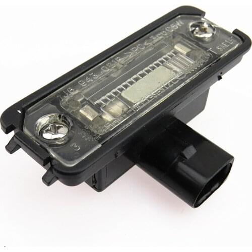 SCJYRXS 12V Halogen License Plate Lights For Golf Mk4 New Beetle Cabrio Polo 9N Lupo Phaeton 1J6943021B 3D0 943 021A 6QD943021A