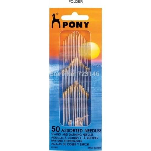 Hand Sewing Needles 50psc Needles with Needle Threader An Assorted Pack of Hand Sewing for General Everyday Needs Leather Neddle