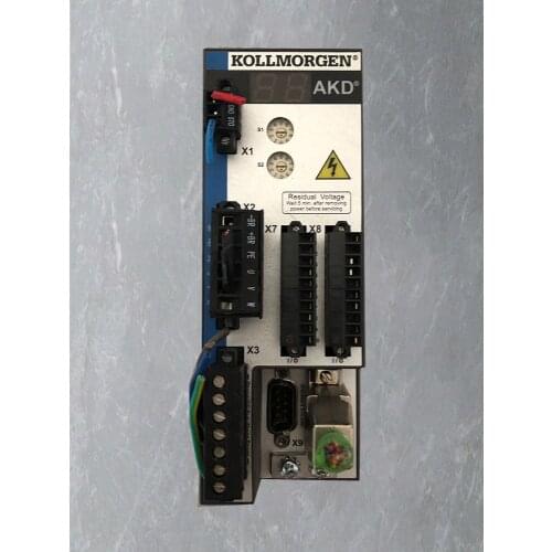 KOLLMORGEN SERVO DRIVER AKD-P0306-NBCN-0000 SPOT STOCK USED GOOD IN CONDITION