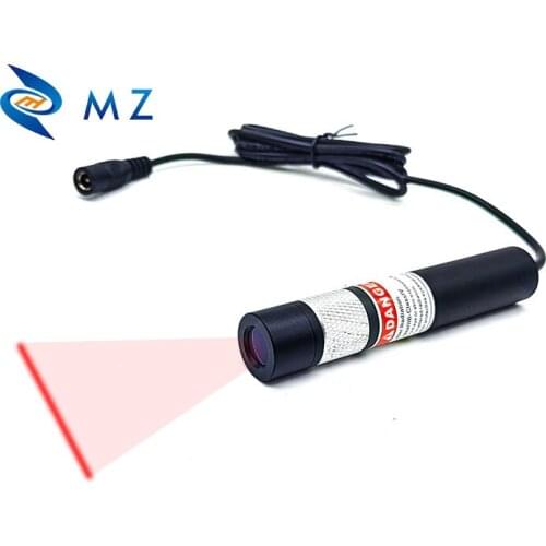 638nmHigh Brightness Line Laser Module Industrial Grade Adjustable Focus Line Laser