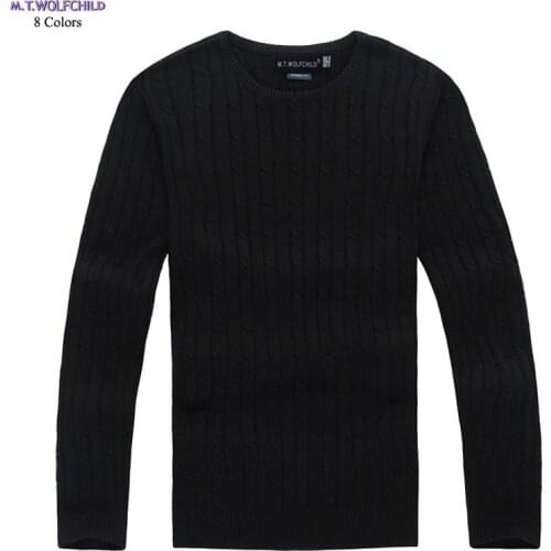 M.T.WOLFCHILD Men's Knitted Pullovers