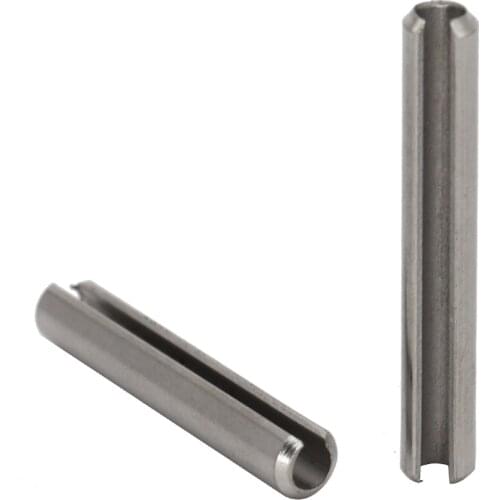 M4 M4*14 M4x14 M4*16 M4x16 304 Stainless Steel 304ss DIN1481 Parallel Dowel Split Elastic Cylinder Cotter Slotted Spring Pin