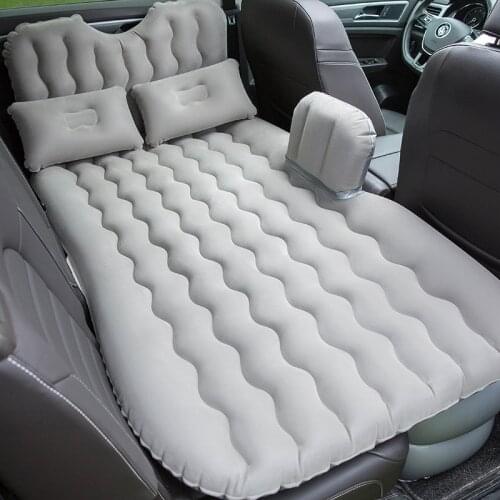 2020 High quality Top Selling Car Back Seat Cover Travel Mattress Air Inflatable Bed with pump