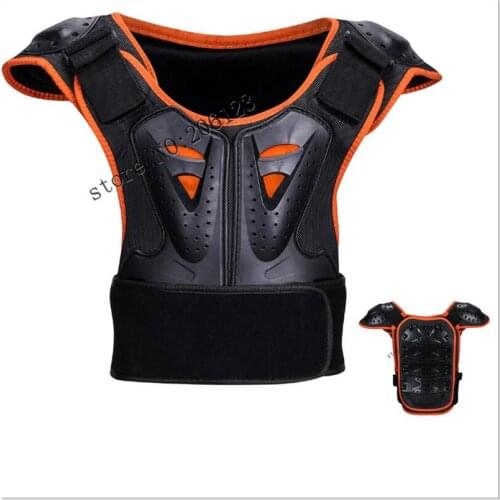 Motorcycle Armor Jacket Spine Chest Protection for Children Ice Skating/Riding Outdoor Sports Safety Protector Child Armor Vest
