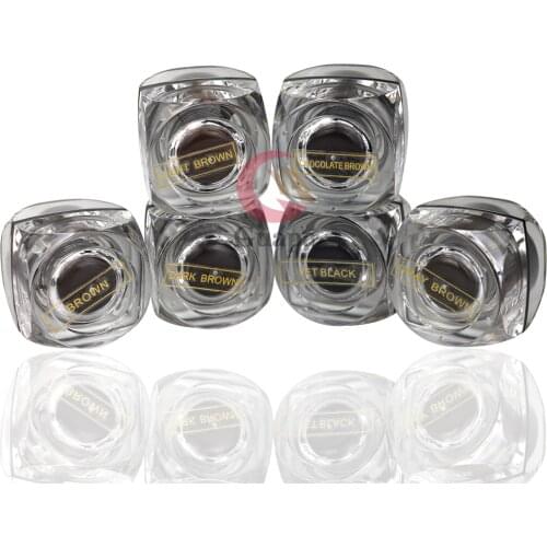 Tattoo Microblading Pigment Professional Eyebrow Micro Tattoo Inkt Set Lip Makeup Tattoo Pigment 6pcs/pack Tattoo Inks