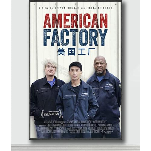 NJ096 American Factory Movie 2 Silk Posters and Prints wall art Art Poster Home Decor
