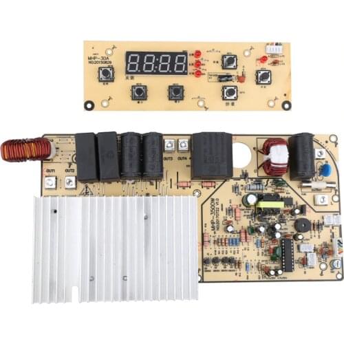 3500W 220V Circuit Board PCB with Coil Electromagnetic Heating Control Panel for Induction Cooker